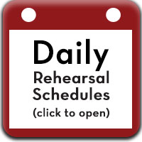 Rehearsal Schedules